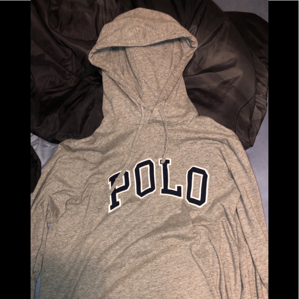 Polo pullover hoodie